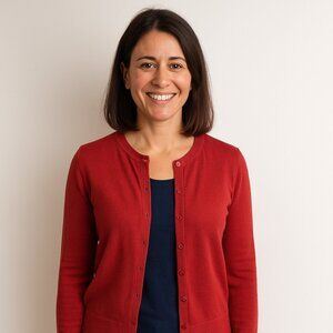 Sold Merona small red cardigan